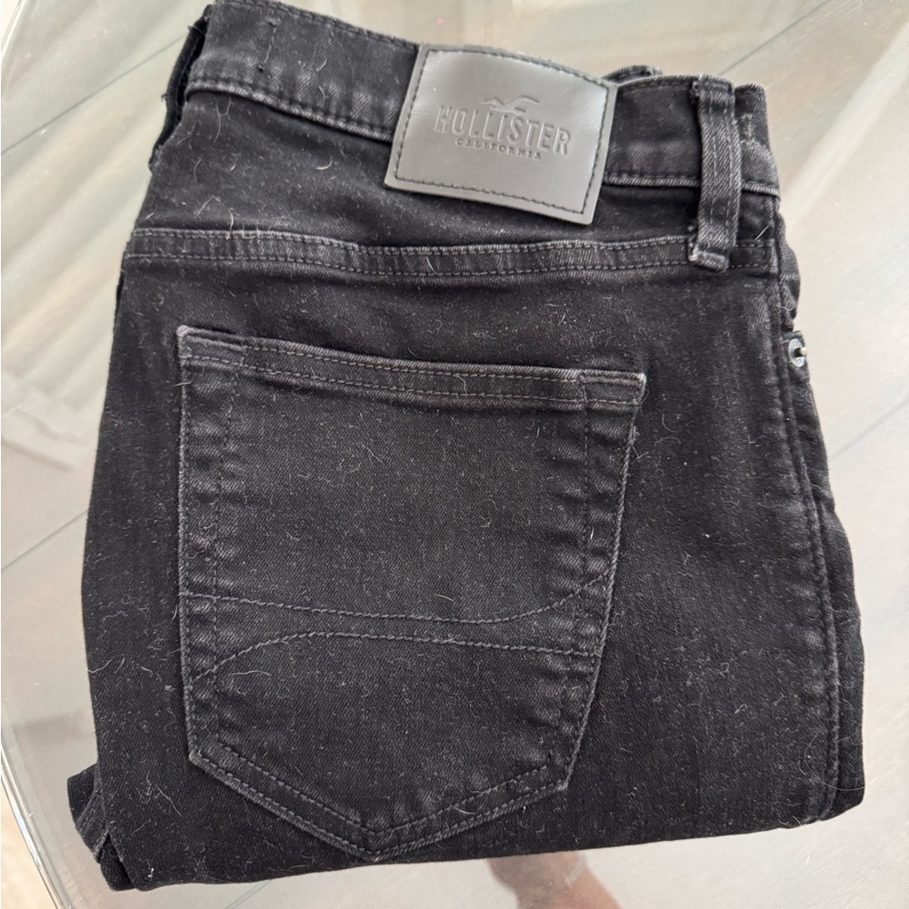 Hollister Men's Dark Denim Jeans